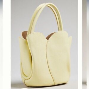 New Melie Bianco Tulip Top-Handle Crossbody Tote